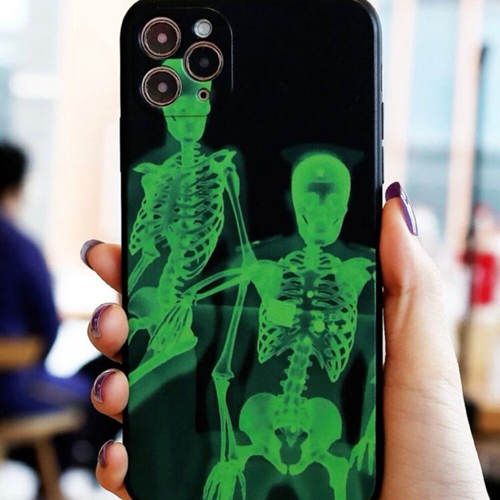 Skeleton Print Phone Case for the iPhone 13 Pro Max